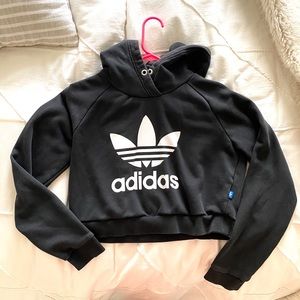 Adidas Cropped Hoodie